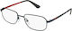 Police Children's Metal Eyeglass Frame Gray VK5...