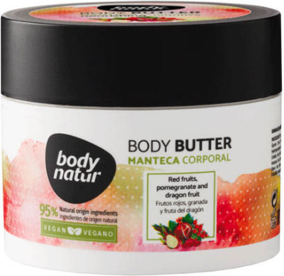 Body Natur Red Fruit Moisturizing Butter Body for All Skin Types 200ml