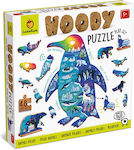 Wooden Kids Puzzle Πολικά Ζώα for 5++ Years 48pcs Ludattica