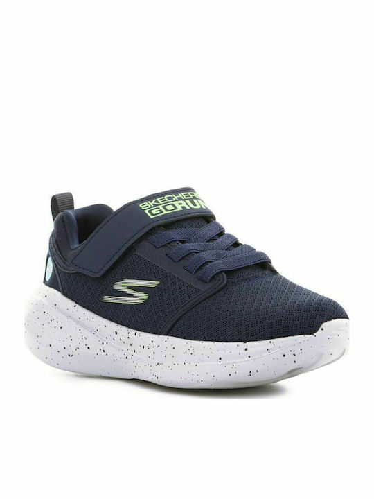 Go Run Kids Sneakers with Scratch Navy Blue