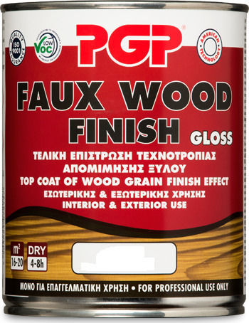 PGP Faux Wood Finish Surface Varnish Walnut 750ml