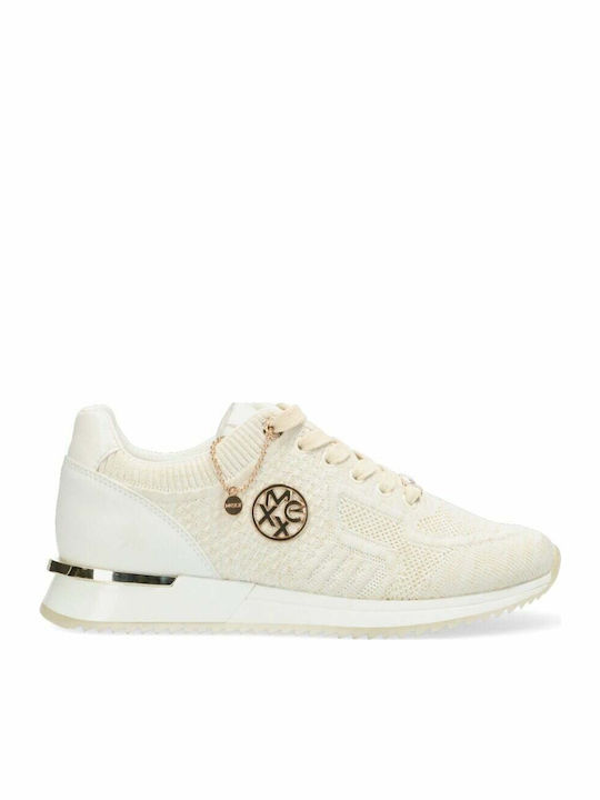 Gitte Damen Sneakers Beige