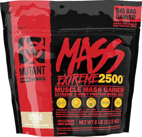 Mutant Mass Extreme 2500 Protein Whey with Flavor Vanilla Ice Cream 2.72kg