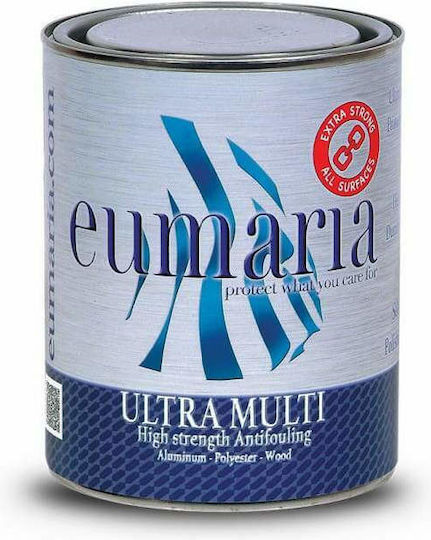 Eumaria Ultra Multi Bootfarben Υφαλόχρωma Σκάφους Υφαλόχρωma Μόνιμου Ελλιμενισμού 0.75lt Schwarz
