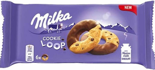 Milka Biscuits Loop With Topping Milk Chocolate 1pcs 132gr