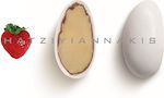 Χατζηγιαννάκης Κουφέτα Αμυγδάλου Supreme σε Σχήμα Κλασικό με Γεύση Φράουλα Λευκό Ματ 800gr