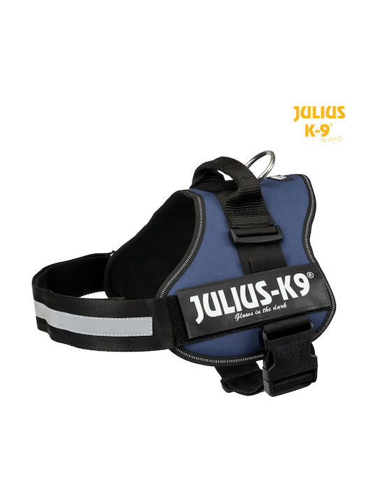 Trixie Σαμαράκι Σκύλου Γιλέκο Julius K9 Powerharness Μπλε Large 50mm x 66 - 85cm
