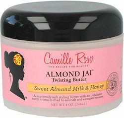 Camille Rose Almond Jai Hair Styling Cream for Wavy Hair 240ml