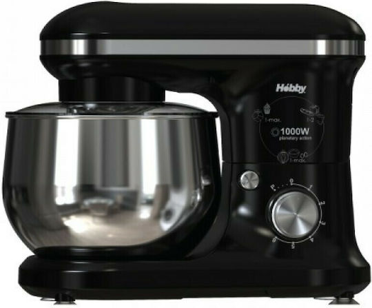 Hobby HMB-40368 Mixează 1000W cu Vas din Oțel Inoxidabil 5lt