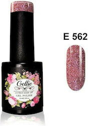 Gellie Ημιμόνιμο Βερνίκι Νυχιών E 562 με Glitte...