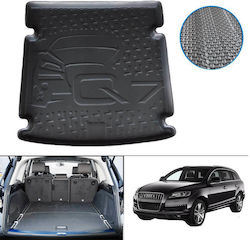 Carner Covoare Auto Trunchi Pentru Audi Q7 2005-2015 Negru