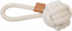 Europet Bernina D&D Harper Fabric Ball Dog Toy 22cm White
