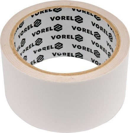 Vorel Self-Adhesive Double-Sided Tape White 50mmx25m 1pcs
