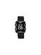 Q&Q Digital Watch Battery with Black Rubber Strap