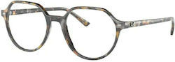 Ray Ban Plastic Eyeglass Frame Gray Tortoise RB5395 8173