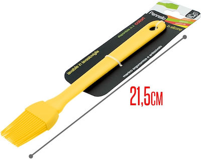 Silicone Pastry & Basting Brush Yellow 21.5cm