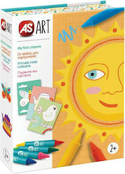 AS Painting Οι Πρώτες μου Κηρομπογιές for Children 2++ Years