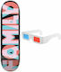 Nomad Cinema 3d 8" Σανίδα Shortboard Πολύχρωμη