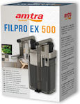 Amtra Filpro Ex 500 Εξωτερικό Φίλτρο για Ενυδρεία Χωρητικότητας έως 60lt με Απόδοση 510lt/h