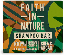 Faith in Nature Shea & Argan Solide Shampoo 85g Faith in Nature Shea & Argan Solide Shampoo 85g