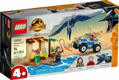 Lego Jurassic World Pteranodon Chase pentru 4+ ani