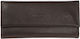 Lavor Leather Tobacco Pouch With Magnetic Clasp 12.5x7.5cm Brown Lavor
