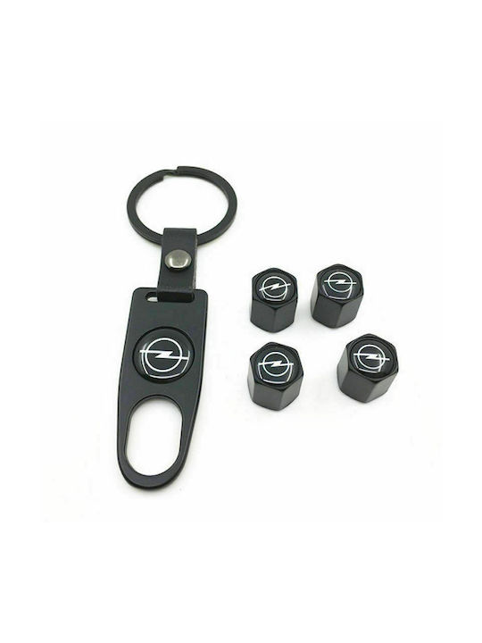 Keychain Opel Metalic Negru
