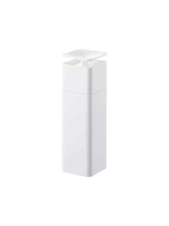 Yamazaki YMZK Tabletop Plastic Dispenser for the Kitchen White 250ml