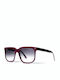 Bob Sdrunk Damen Sonnenbrille mit Burgundisch Kunststoff Gestell und Gray Verlaufsfarbe Linse