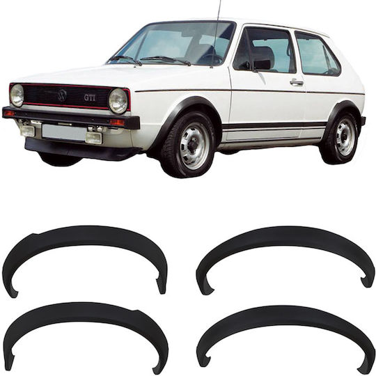 Carner Φτερό Αυτοκινήτου για Volkswagen Golf Πλαϊνά Φτερά Τροχών 4τμχ