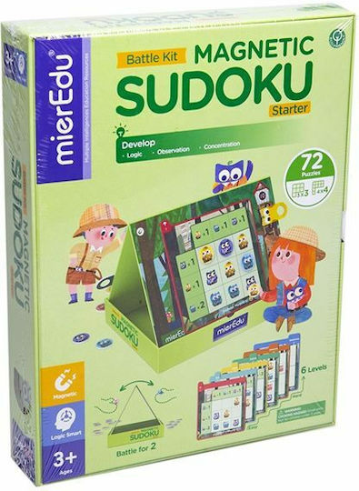 Board Game Sudoku (Starter) for 1+ Players 3+ Years Old (EN) Mieredu