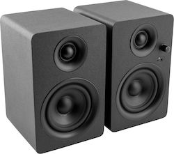 Plugger MS4BT Ηχεία Studio Monitor 4" 36W (Ζεύγος) Μαύρα