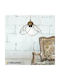 Megapap Zufash Κρεμαστό Φωτιστικό Χρυσό με Ντουί E27 25x25x60εκ.