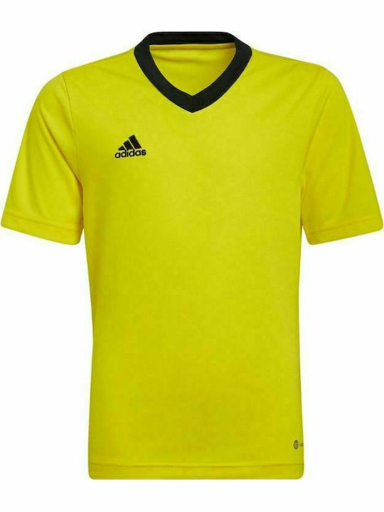 adidas Детска тениска Жълт Entrada 22