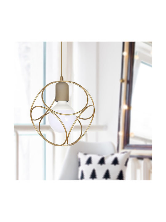Megapap Lusita Pendant Light Gold with Socket E...