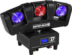 BoomToneDj Moving Light Beam LED with Robotic Head Motion 3 RGBW