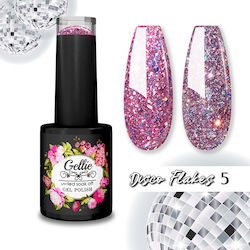 Gellie Disco Flakes Halb-permanenter Nagellack ...