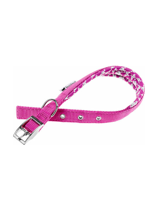 Ferplast Daytona Hundehalsband in Rosa Farbe 25mm x 45cm 75232403