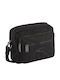 Journey Herren Schulter / Crossbody Tasche Schwarz