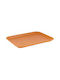 Venus Kunststoff Rechteckig Serviertablett in Orange Farbe 45x35cm 14293 1Stück