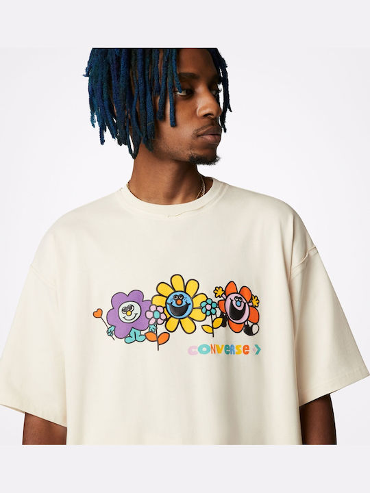 Converse Love T-shirt Μπεζ