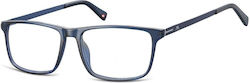 Montana Eyewear Ανδρικός Κοκκάλινος Σκελετός Navy Μπλε Montana Eyewear Ανδρικός Κοκκάλινος Σκελετός Navy Μπλε