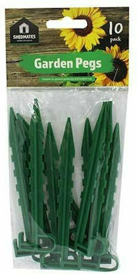 Kingfisher Gardening Accessories Supports for Ground Cover Cloth 10pcs