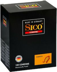 CPR Sico Ribbed Condoms 100pcs