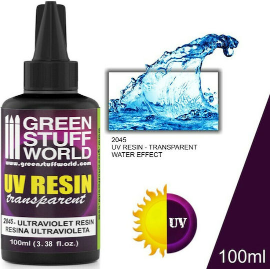 Green Stuff World UV Resin Culoare Modelism Water Effect 100ml