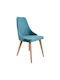 Kassandra Столички Трапезария плюшени Turquoise 1бр 48x56x94бр