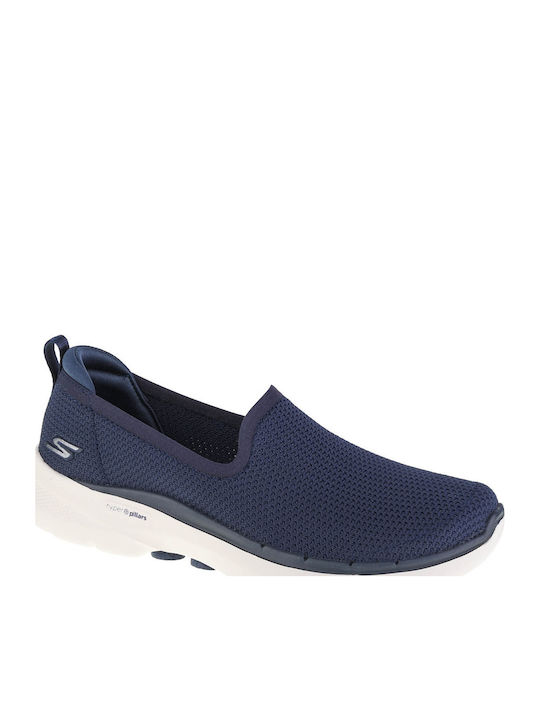 Walk 6 Clear Virtue Γυναικεία Slip-On Navy Μπλε