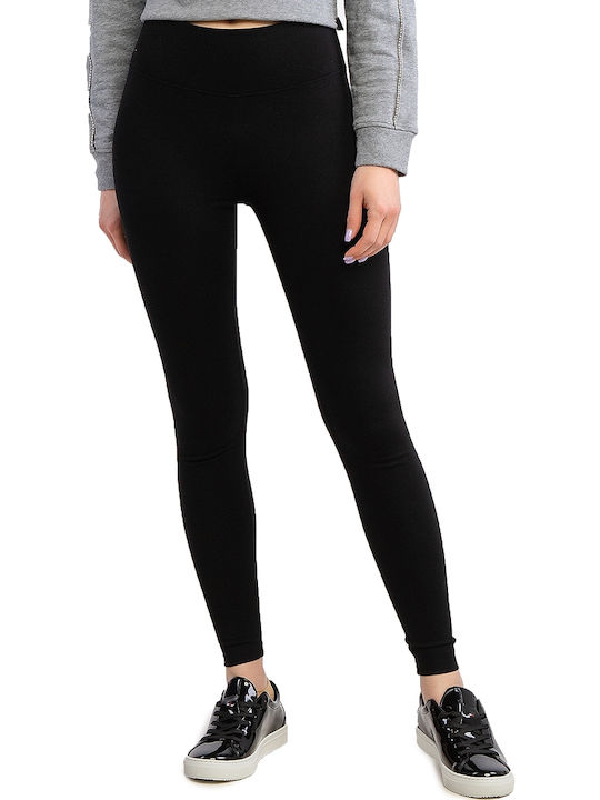 Women's Long Training Legging High Waisted Black