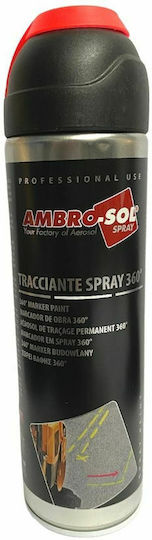 Ambro-Sol Spray Paint 360° Marker Fuchsia Fluo V403FUCSIAF 500ml