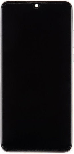 Huawei Screen with Touch Mechanism and Frame for Huawei P30 Lite New Edition (White)